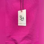 Sincerely‎ Jules Athletic Crop Top Tank with Quarter Zip Workout Activewear A4 Pink Size L Photo 5