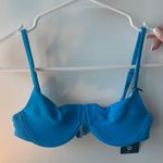 ONEONE Swimwear ONEONE Swim Blue Bikini Top Photo 0