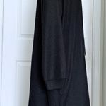 Mondetta Black Collared Long Sleeve Knit Dress size XXL EcoVero Relaxed Fit New Photo 2