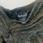 Bardot women's Carina Cutout Metallic Mini Dress size 6 Photo 3