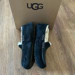 UGG  Ansley black suede fur slippers slides slip on shoes sneakers women's 7 Photo 5