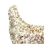 Aidan Mattox  gold sequence blouson mini cocktail party dress sz 4 Photo 4