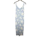 Reformation NWT  Reverie Dress Size 0 Bijou Blue Floral Maxi Formal Cocktail Photo 7