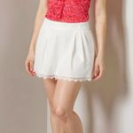 For Love & Lemons  Chianti Top, Red Roses, Small Photo 3