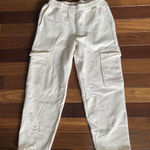 Nordstrom White Sweat Pants Photo 0