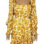 Saylor  Fritz Mini Dress size L Long Sleeve Cottagecore Photo 0