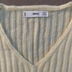 Mango New without tags pale yellow sweater size med Photo 2