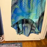 No Boundaries Tropical Strapless Dress with Black Bodice Photo 1