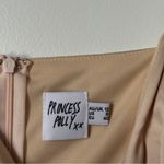 Princess Polly  champagne satin mini dress Photo 2