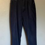 Sostanza High Rise Denim Mom Style Slim Fit Jeans Black Grey Medium 12 Gray Photo 2