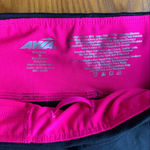 Avia  BLACK AND PINK CROPPED MESH WORK OUT LEGGINGS‎ Photo 7