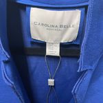 Carolina Belle Montreal, Royal Blue, Collared, Duster Jacket/Coat, Size XL Blue Photo 1