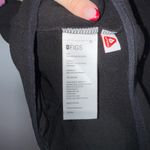 FIGS  Black Fleece Jacket with Embroidery Women's Size Medium Photo 3