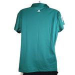 Adidas  Forest Green Short Sleeve Golf Shirt Medium Photo 1