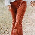 Anna Grace Corduroy Flare Pants Photo 0