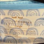 Little Sleepies Women’s Pajama set in Blue Rainbows large Photo 1