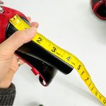 Balmain Giuseppe Zanotti For Red Suede Buckle Strappy Sandals Size 38 Photo 13