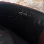 Nasty Gal Burgundy Leather Booties Photo 4