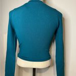 NWT Happily grey ribbed top Size S/M Blue Photo 1