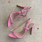 Sam Edelman Abbott Pink Snake Strappy Heel Sandals, Size 6 Photo 0