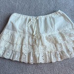 Lulus Cream/White  Skirt Photo 0