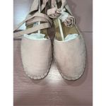 Brash New  Espadrille Pink Ankle Wrap Sandals Photo 3