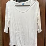 EUC Ripskirt Hawaii 3/4 Sleeve XXL White Photo 0