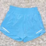 Lululemon Blue Chill Hotty Hot High-Rise Short 4” Photo 0