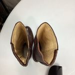 Frye  Brown Leather Melissa Scrunch Tall Boots  Photo 2