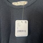 Free People Sing La La Trapeze Tank Top Black Handkerchief Hem Size Small NWT Photo 3