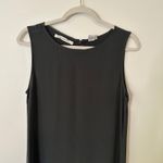 Ballinger Gold dark gray silk sleeveless maxi dress size M Size M Photo 6