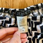 Coco Bianco Black White Chevron Pleated Midi Skirt Womens Small Photo 5