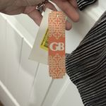 Gianni Bini NWT‎  Bell Sleeve Silver Pleated Elastic Waist Romper SZ Medium Photo 3