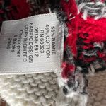 Christopher & Banks VTG. Christmas Reindeer,Snowflake Zipper front Vest. Size L. Photo 7