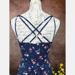 Nine Britton  Willow Brushed Knit Maxi Dress - Navy Floral - size L Photo 1