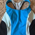 Lululemon Cardio Kick Tank in Beach Blanket Blue / Aquamarine / Black Size 8 Photo 2