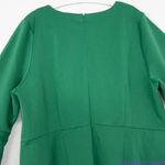 Eloquii NEW‎  green scuba dress flare sleeves, size 22 Photo 7