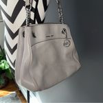Michael Kors  Jet Set Chain Legacy Bag Purse Grey Silver Photo 1