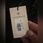 Tuckernuck NWT  Elegant Black Sweater with Gold Accents size small Photo 7