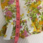 Her Pony the Label Bambi High Waist Ruched MIidi Skirt NWT Size Medium Yellow Photo 8