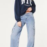 Hollister Low Rise Baggy Cargo Jeans Photo 0