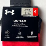 Under Armour  UA  TEAM Women's Cushioned Crew Athletic Sporty Socks Sz 6-10 Photo 2