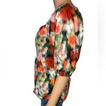 J.Crew  Squareneck Top size 8  Liberty Hazy Days Floral Tie Back Puff Sleeves Photo 4