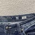 Miss Me  Low Rise Bootcut Jeans Rhinestone Flap Pockets Western Women 29 x 33.5 Photo 3