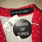 NWT House of three red patterned skirt! Size 6 Photo 1