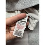 Gymshark Gray Crew Neck Long Sleeve cropped sweatshirt size medium Photo 3