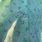 Vintage La ti fashion lingerie cottagecore floral print green gown Size M Photo 9