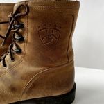 Ariat Heritage Size 6B Lacer II Kiltie Roper Brown Leather Boots Women's EUR 36 Photo 6