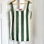 Simon Miller Sahara Striped Denim Mini Dress Green Size XS Photo 6