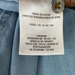 Holding Horses  Chambray Tunic Top Womens Size 2 Small Sleeveless‎ Crochet Back Photo 8